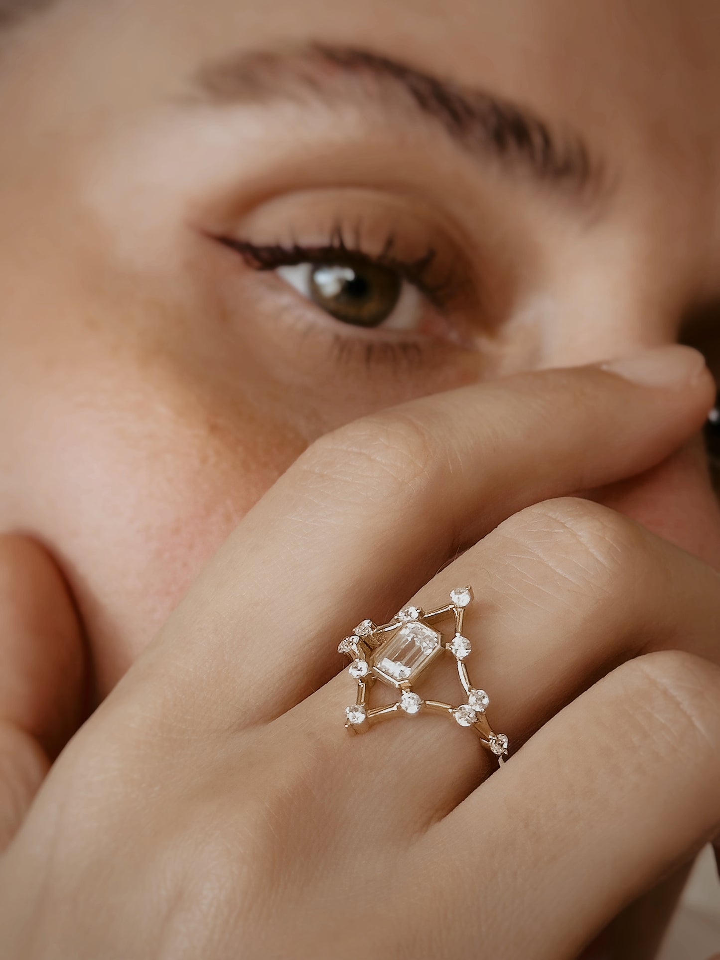 14K Real Yellow Gold Ring