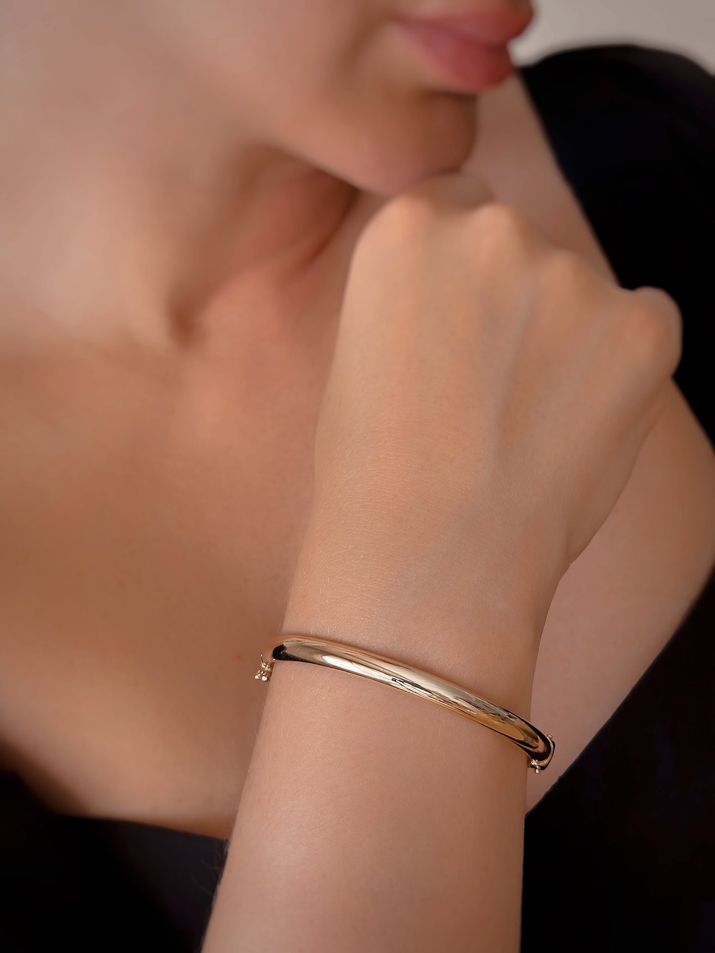 Solid Gold Double Design Bracelet