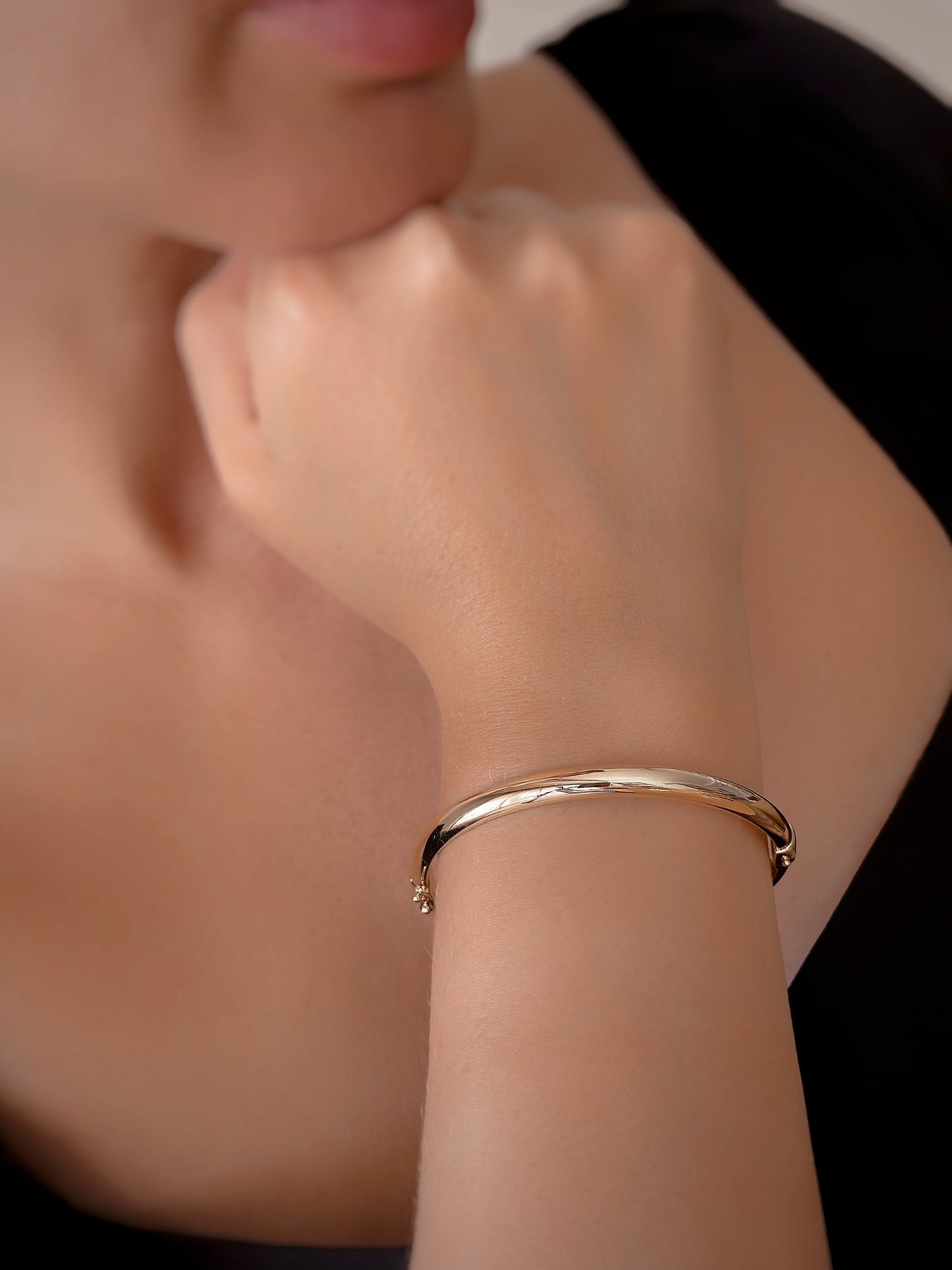 Solid Gold Double Design Bracelet