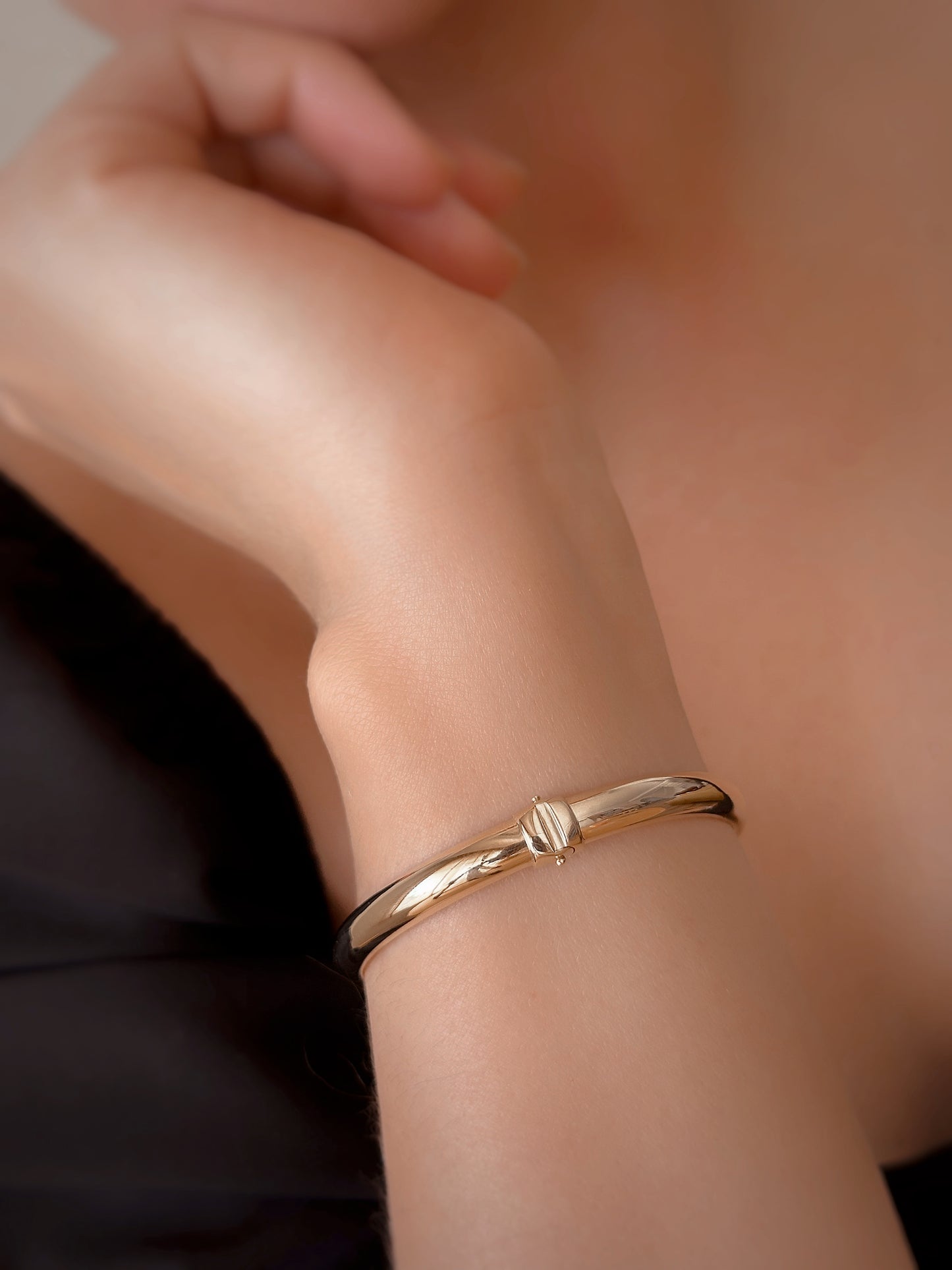 Solid Gold Double Design Bracelet