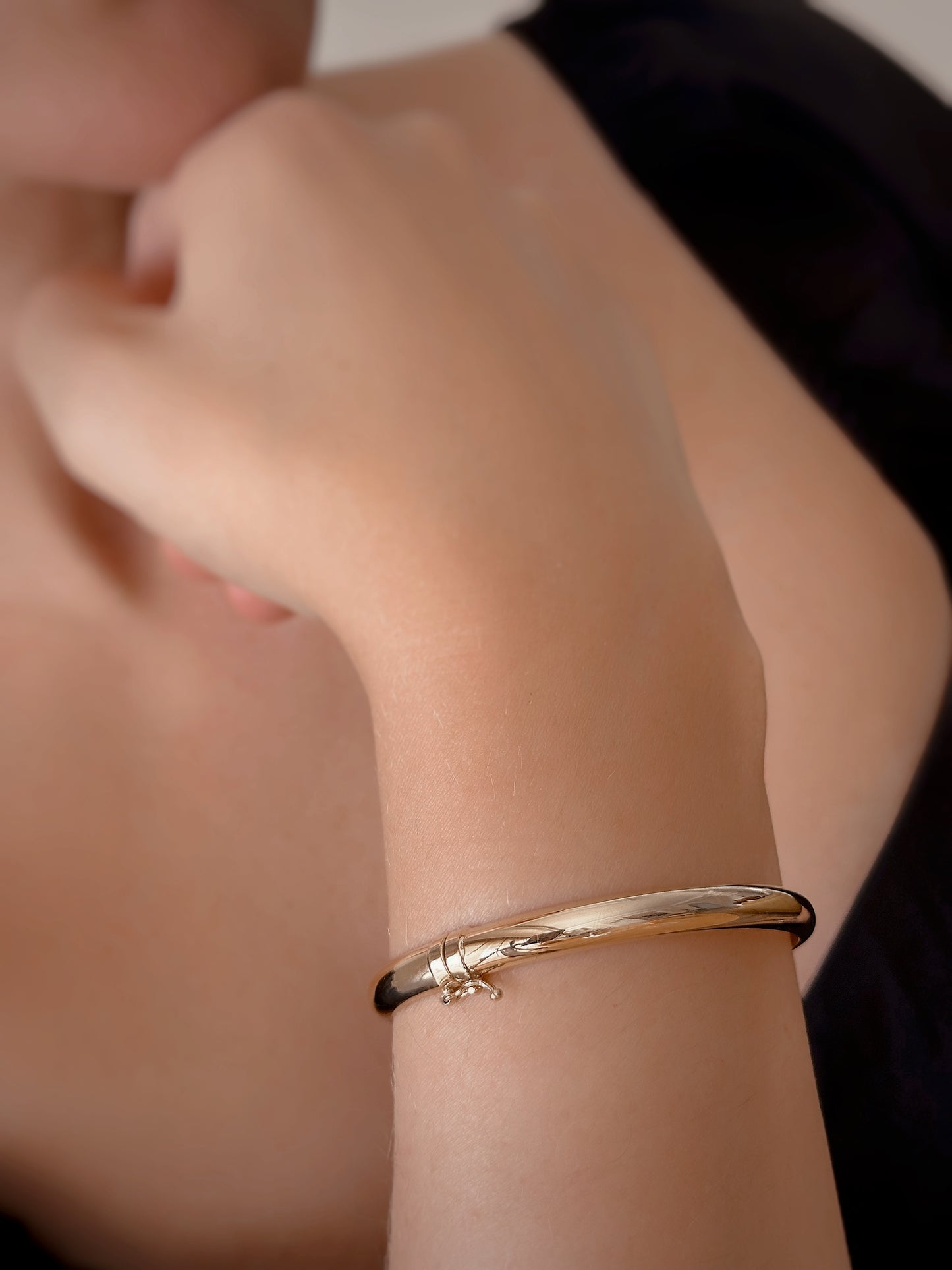 Solid Gold Double Design Bracelet