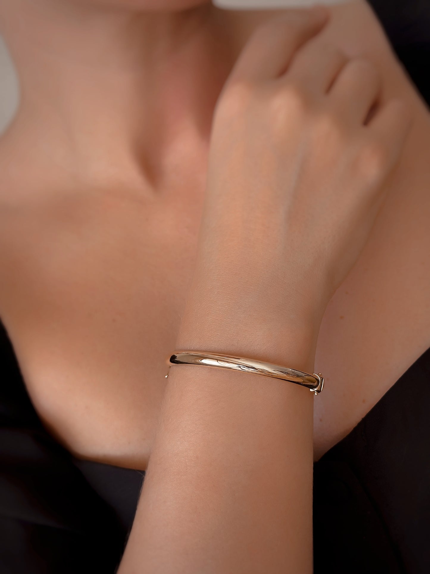 Solid Gold Double Design Bracelet