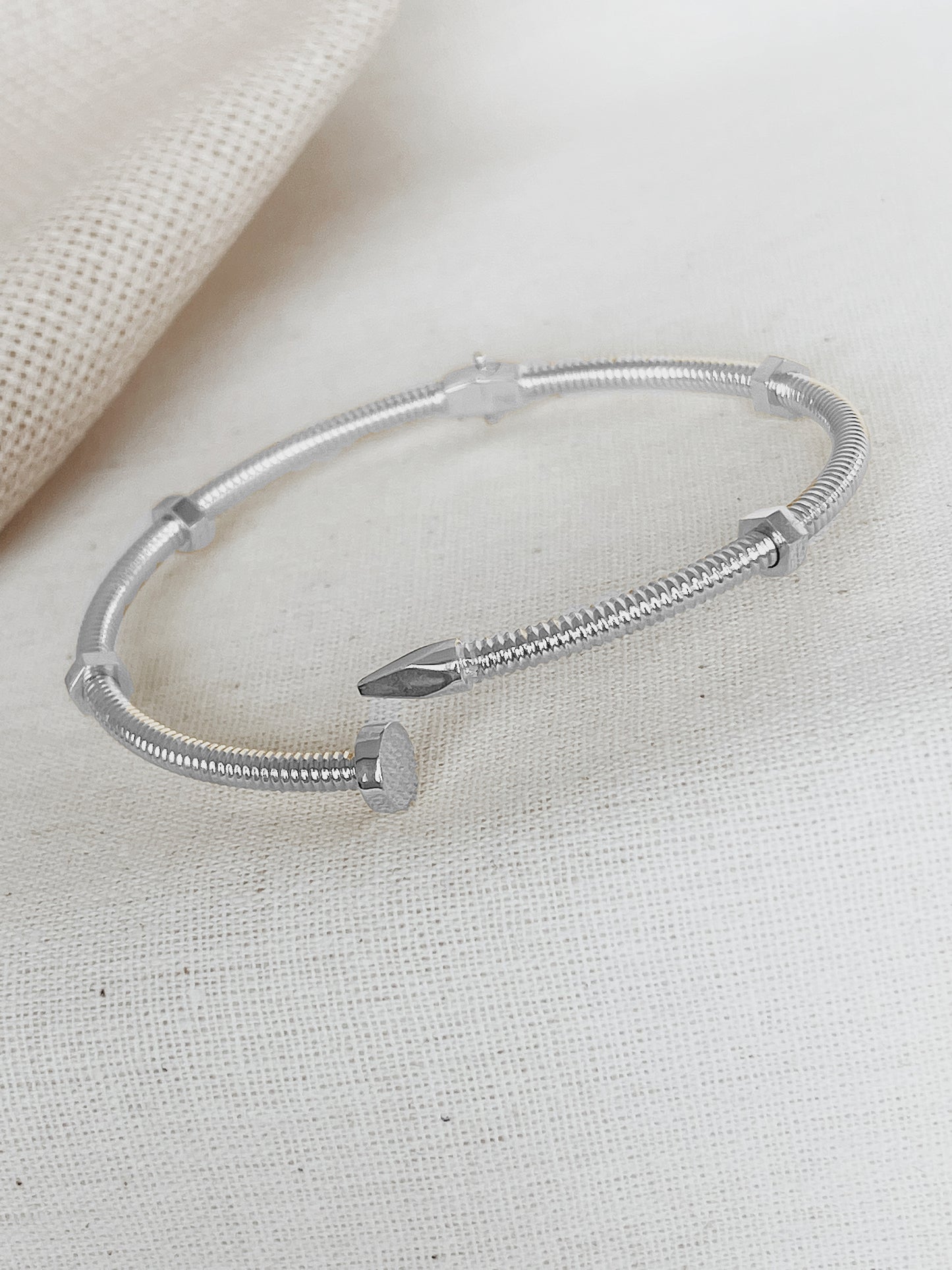 14k Bangle Bracelet, Twisted Bracelets