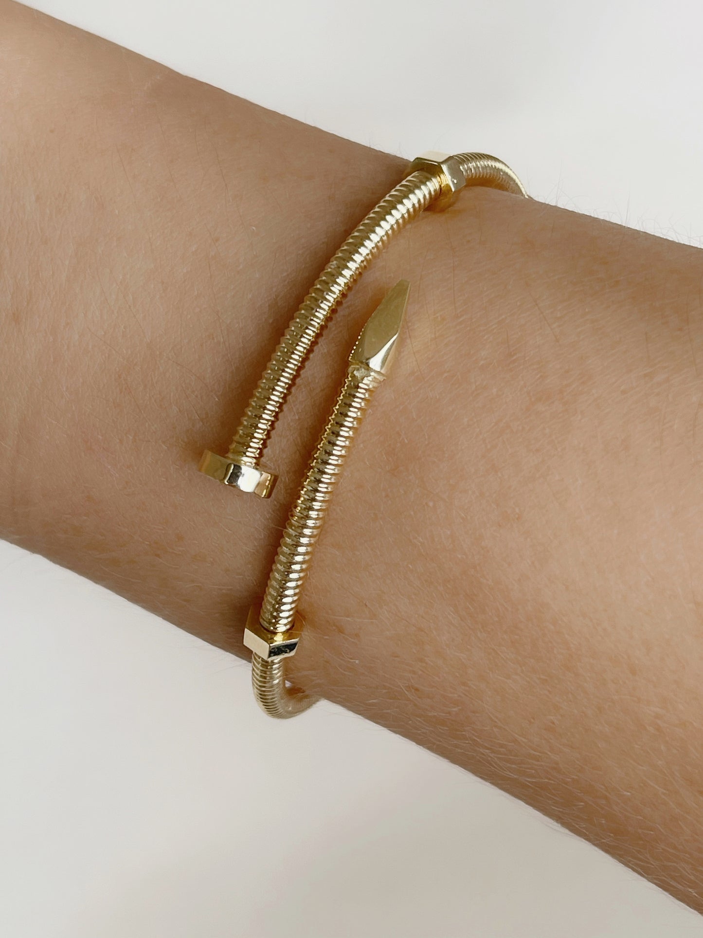 14k Bangle Bracelet, Twisted Bracelets