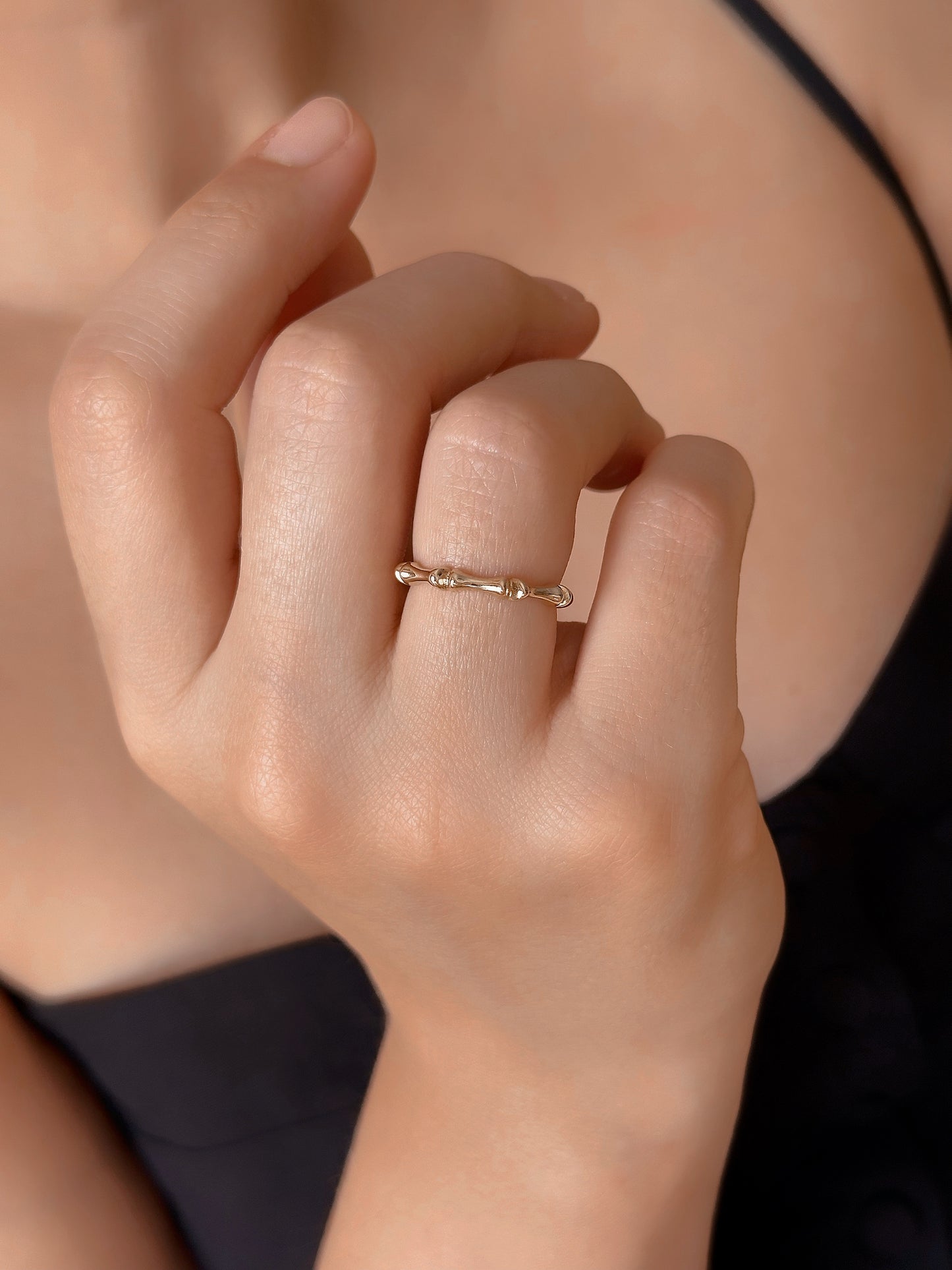 14K Stacking Set Ring