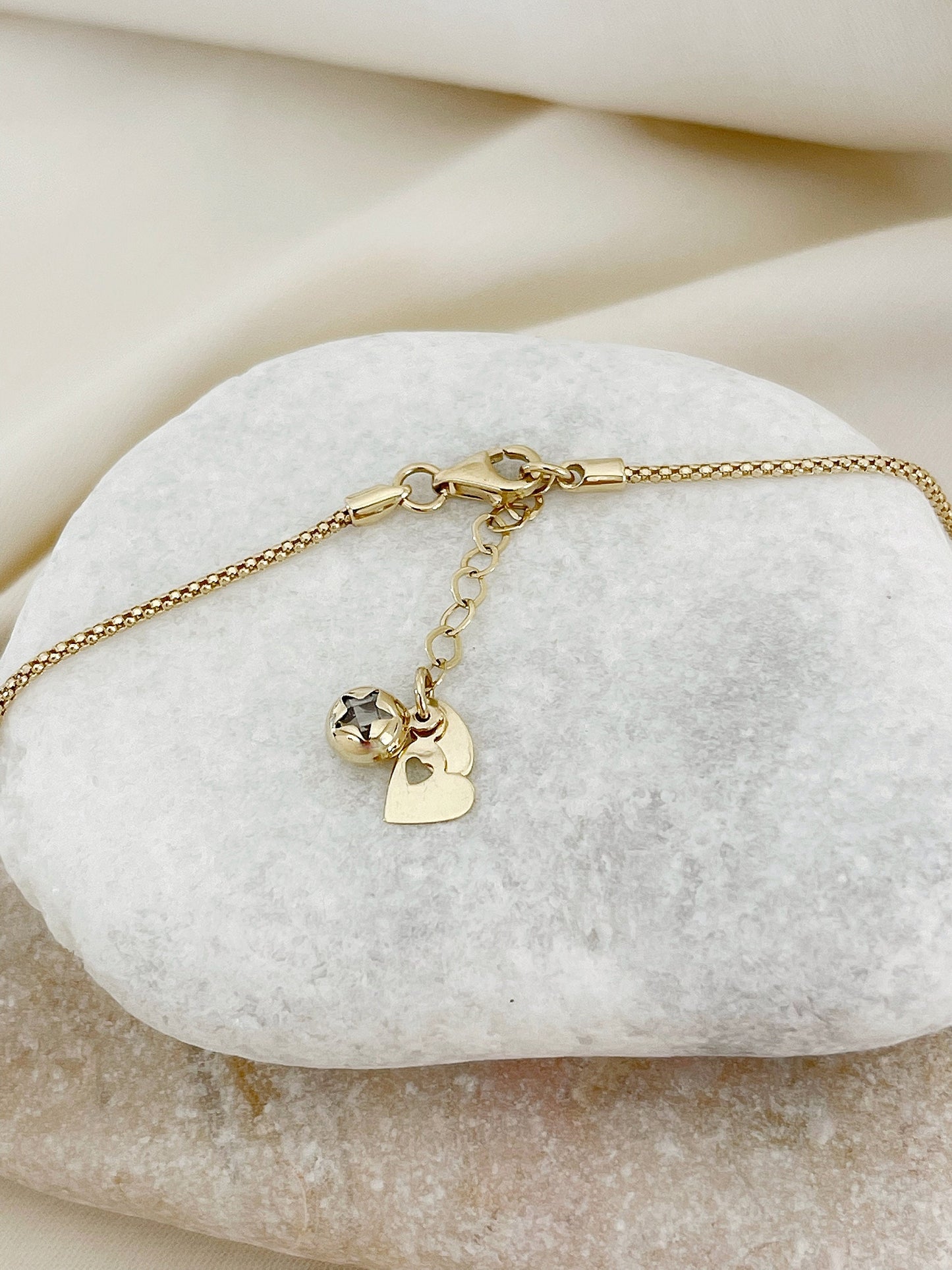 8K Solid Gold Ball Beads Chain