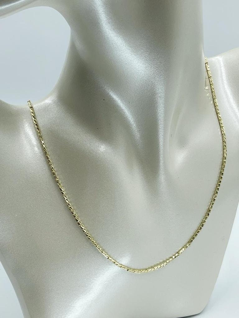 14K Solid Gold Yellow Color Chain Necklace Or Bracelet